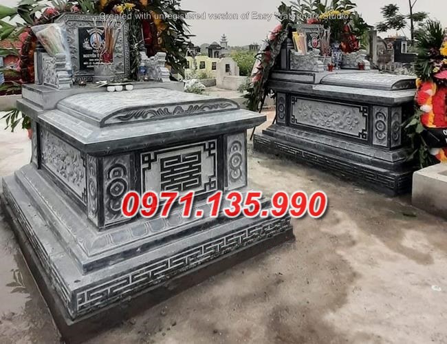 6584 mộ không mái bằng đá điêu khắc bán tại yên bái 