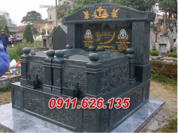 6584 mộ không mái bằng đá điêu khắc bán tại yên bái 