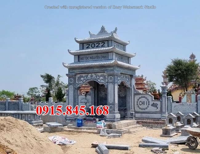 6774 mẫu lầu thờ lăng mộ đá đẹp bán tại phú yên