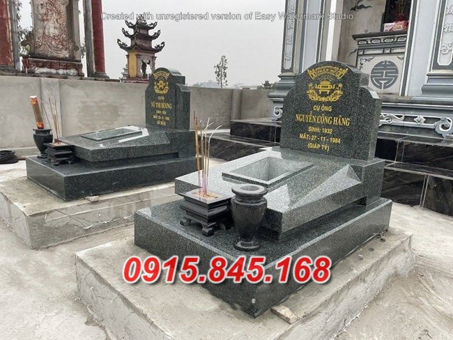 6803  kiểu mộ bằng đá granite đẹp bán lăng mộ 