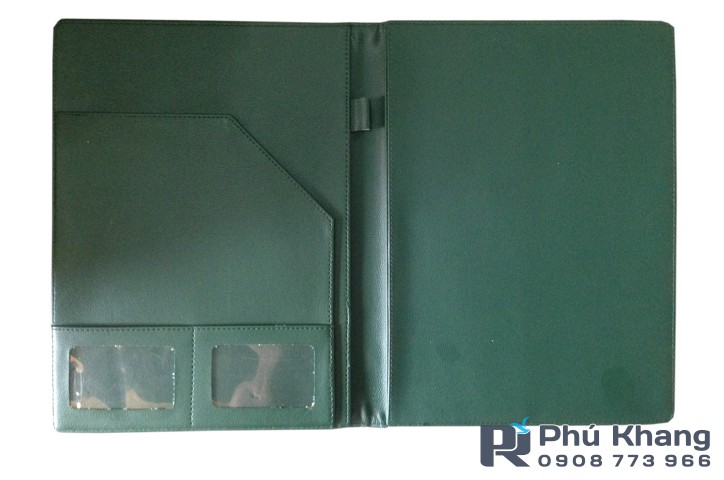 Bìa da trình ký hợp đồng, bìa da còng đựng hồ sơ