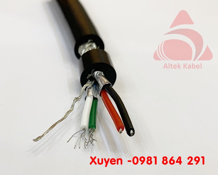 Cáp tín hiệu RS485 2Pair 18AWG chống nhiễu hàng nhập khẩu - giá tốt