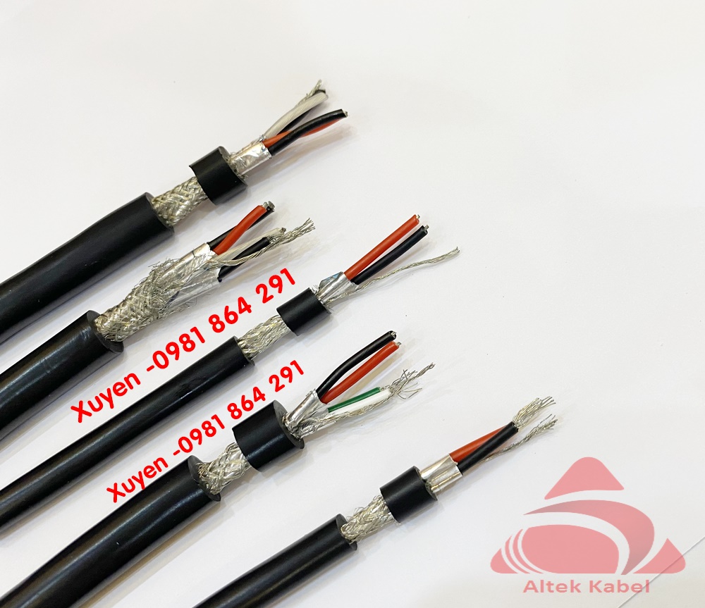 Cáp tín hiệu vặn xoắn RS485 18AWG 2Pair Altek Kabel