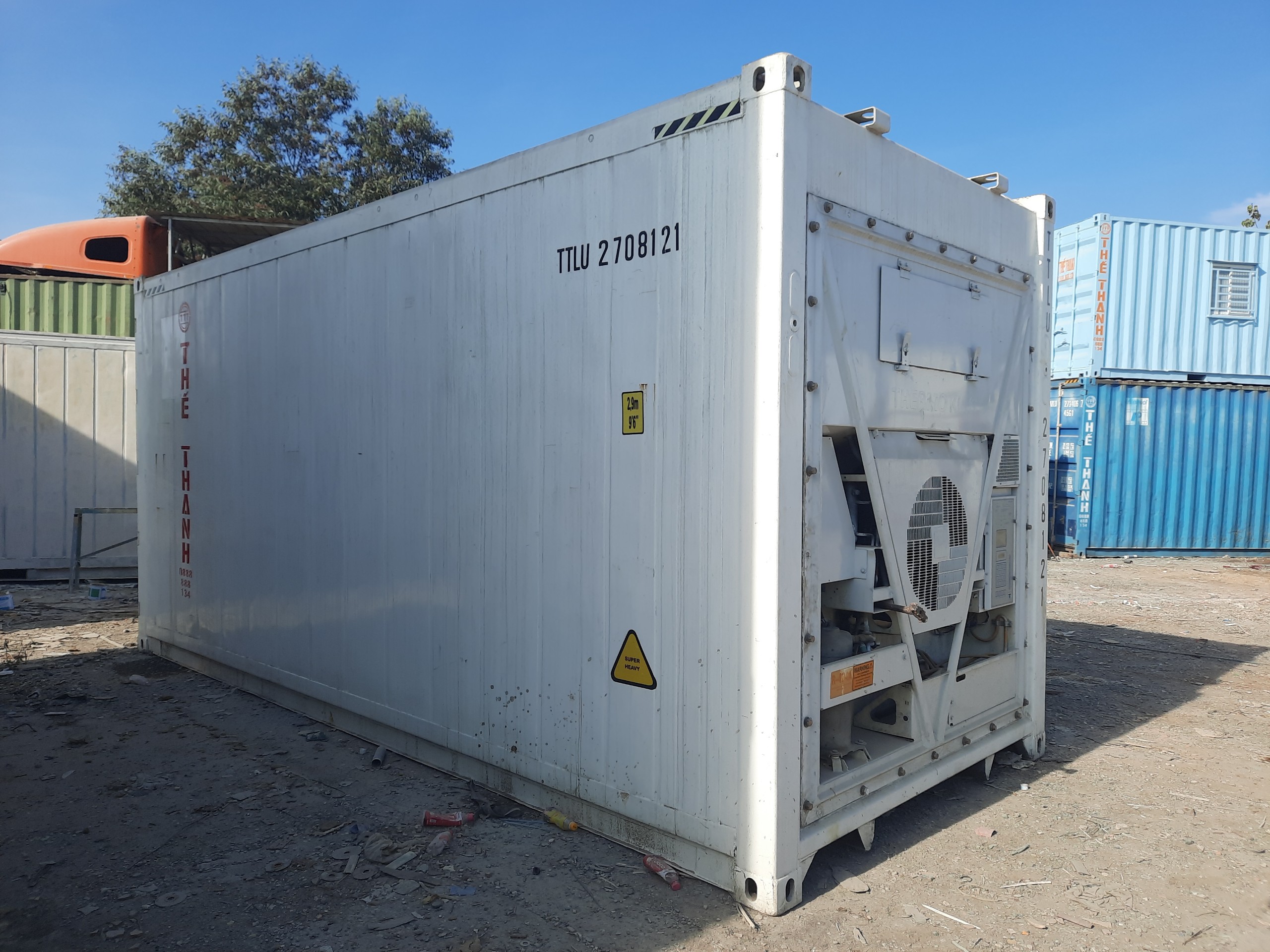 Thanh lý container lạnh 20 feet cuối năm