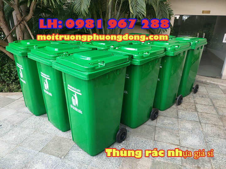 Bán thùng rác nhựa ngoài trời  tại miền bắc
