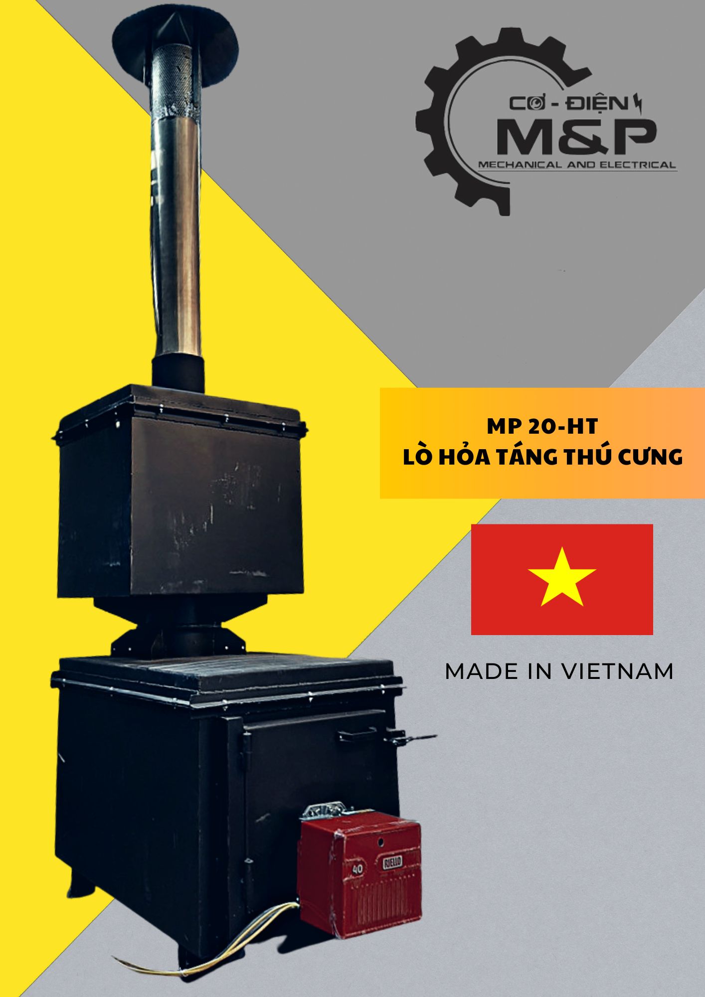 Lò hỏa thiêu thú cưng 20kg                                     