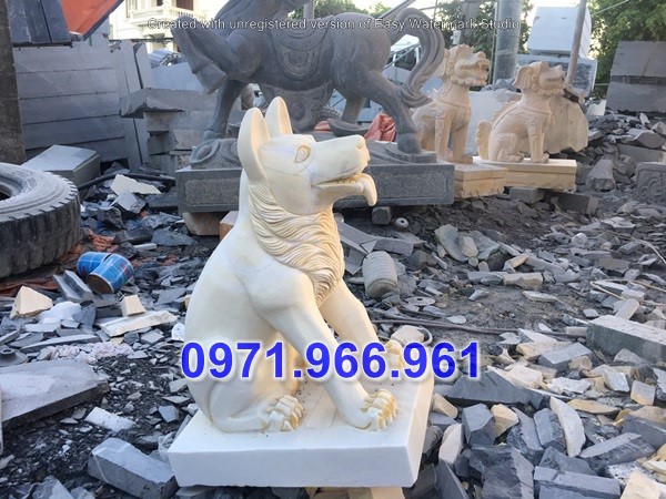 20 > mẫu chó đá canh cổng đẹp bán khánh hòa