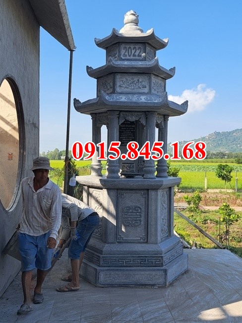 17mẫu bia mộ đá xanh đẹp bán tại vĩnh phúc