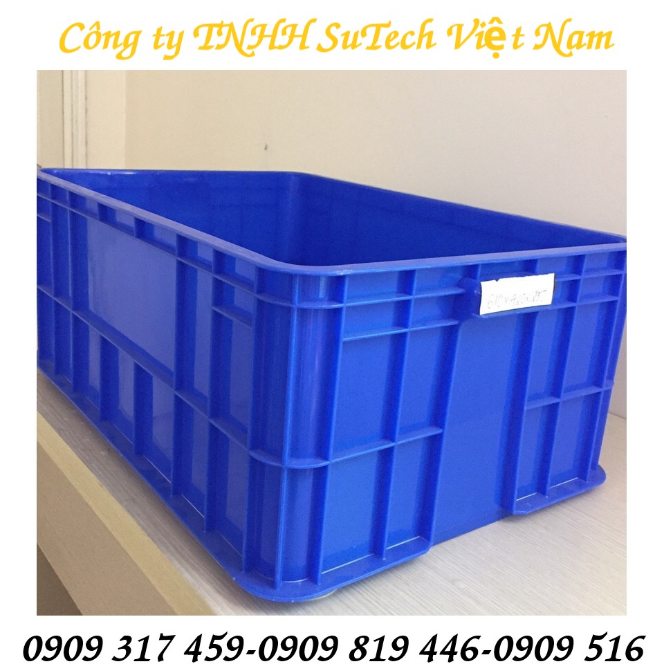 Sóng nhựa đặc, sóng nhựa công nghiệp, thùng nhựa chữ nhật