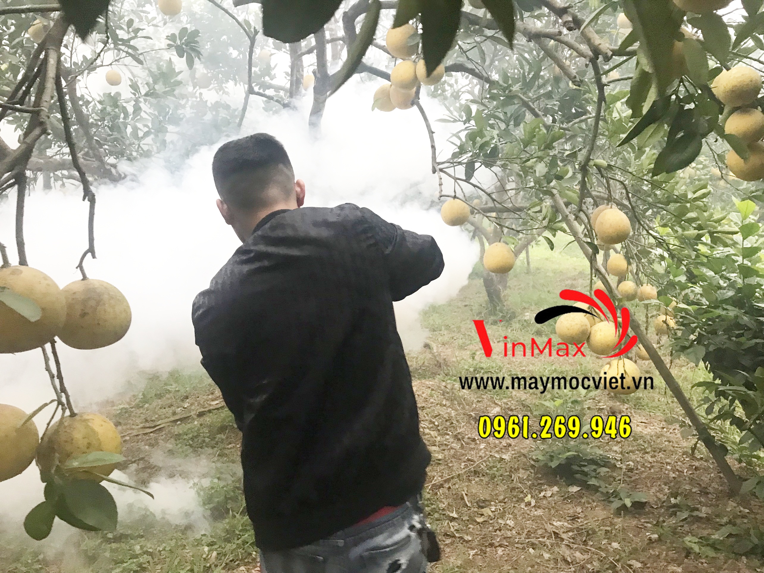 Máy phun khói mini cầm tay diệt côn trùng Super Gold 3000