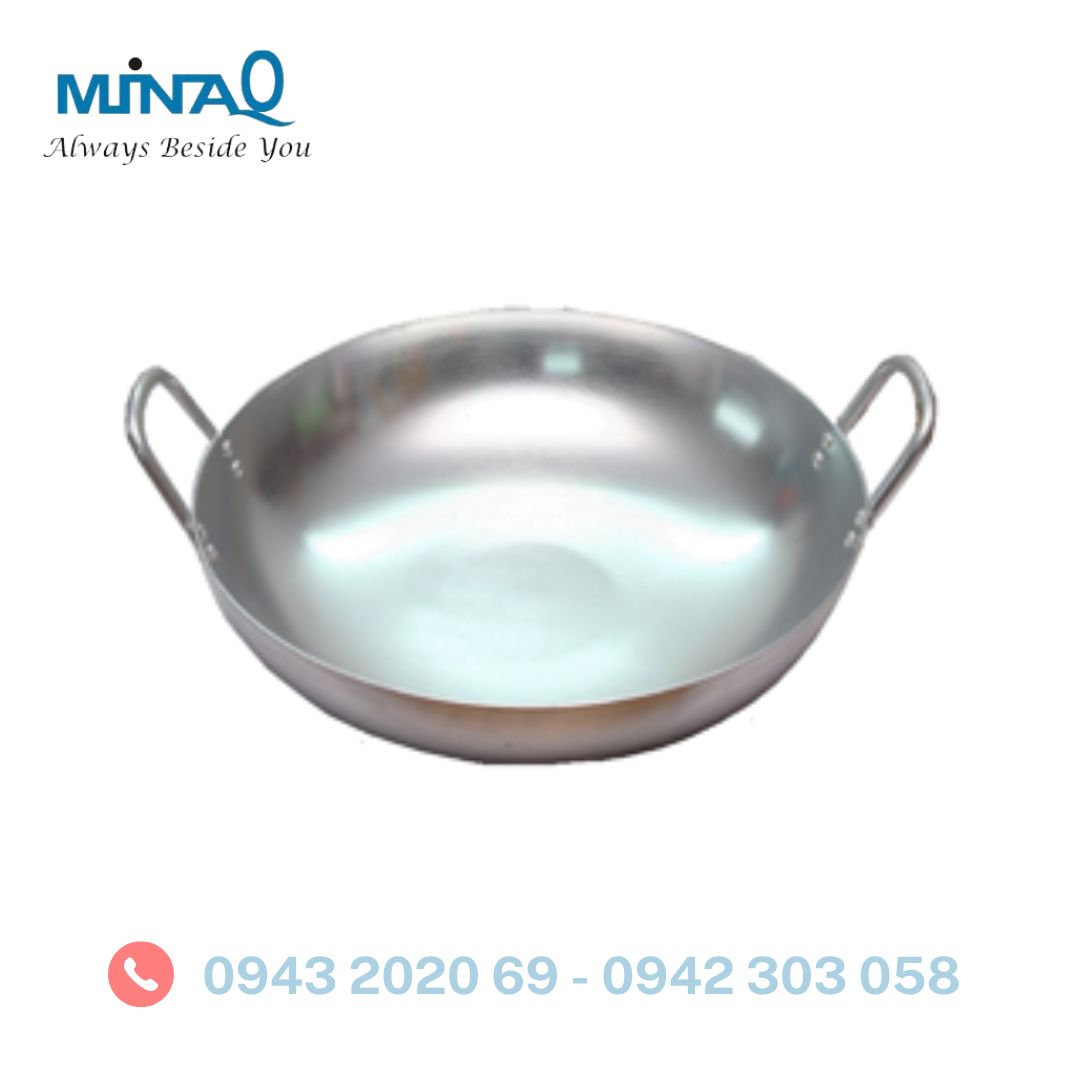 Chảo nhôm 2 quai cao cấp nhiều kích thước