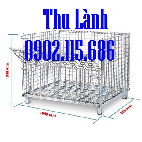 Lồng thép trữ hàng 1000x800x840, lồng trữ hàng WC-A5 