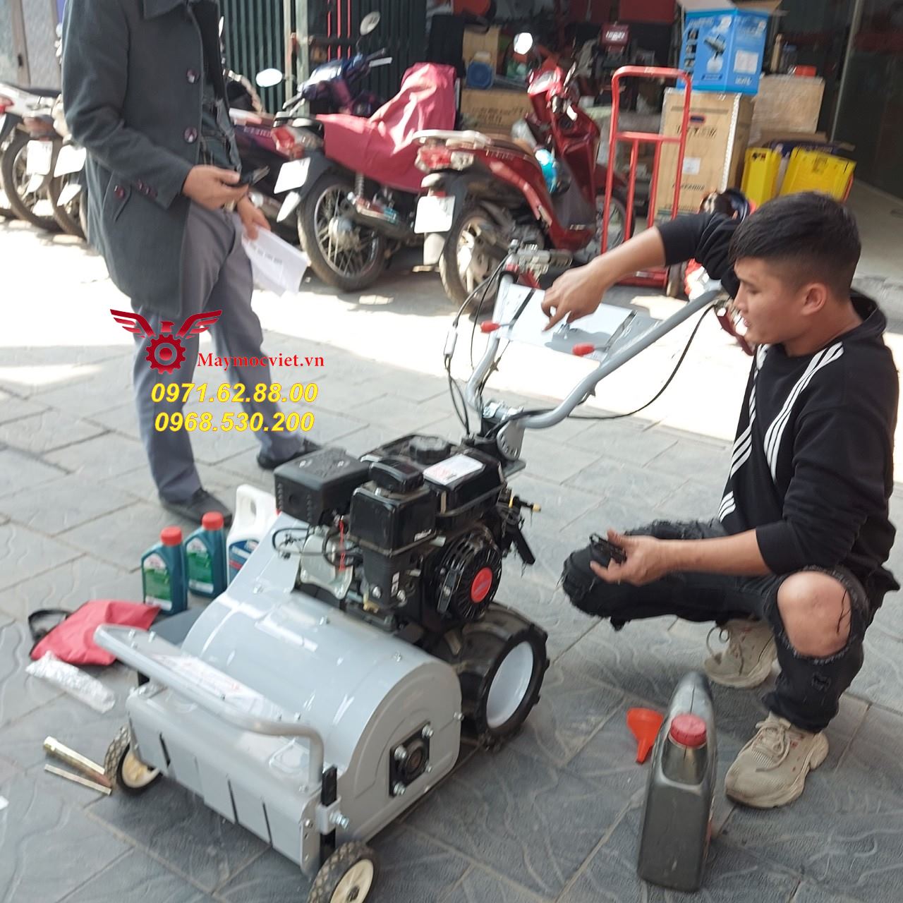 Máy cắt cỏ trục băm Kawasaki VMTB70 giá rẻ nhất hiện nay