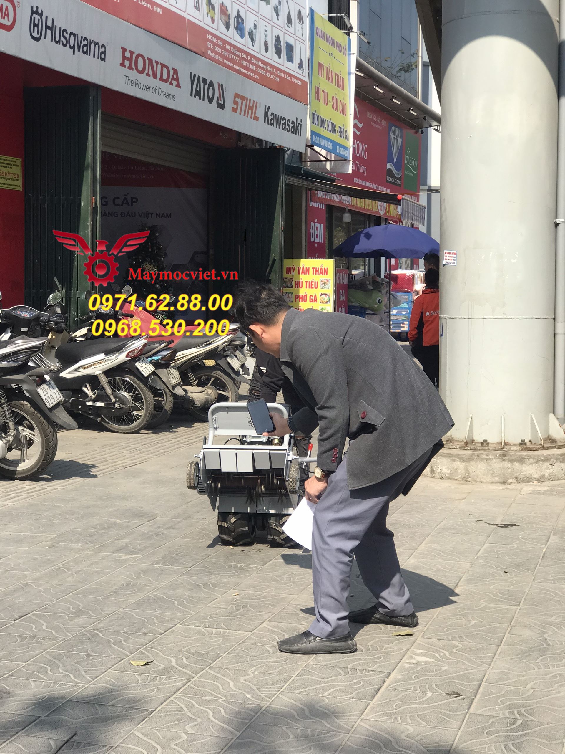 Máy cắt cỏ trục băm Kawasaki VMTB70 giá rẻ nhất hiện nay