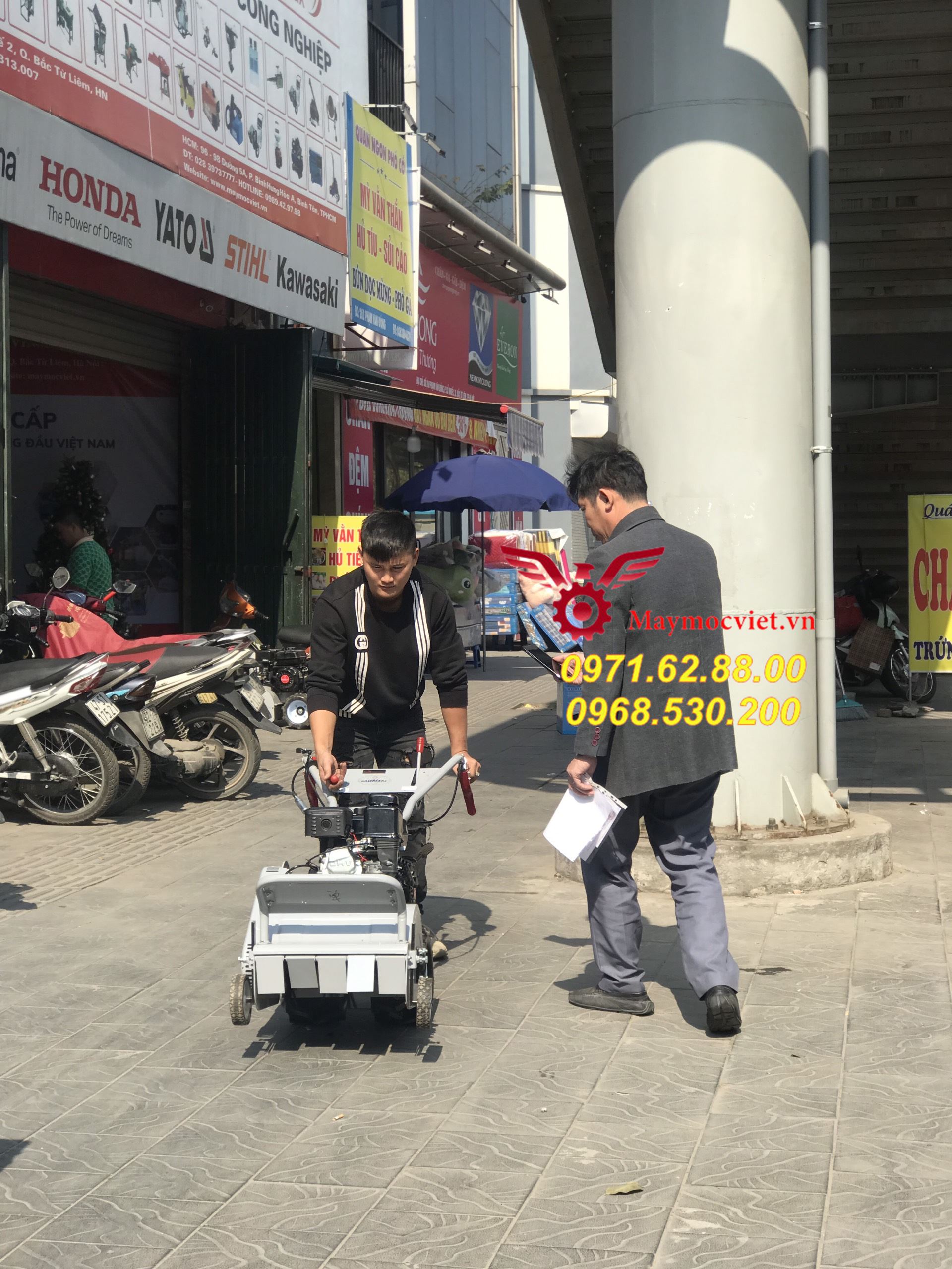 Máy cắt cỏ trục băm Kawasaki VMTB70 giá rẻ nhất hiện nay