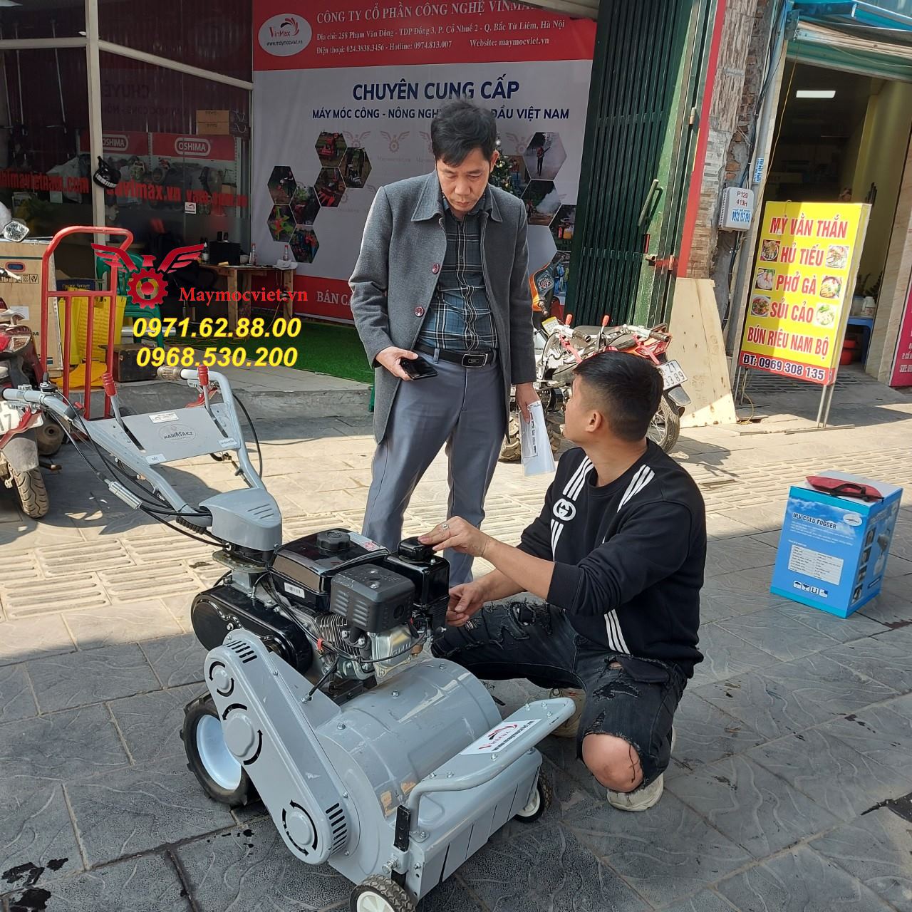 Máy cắt cỏ trục băm Kawasaki VMTB70 giá rẻ nhất hiện nay