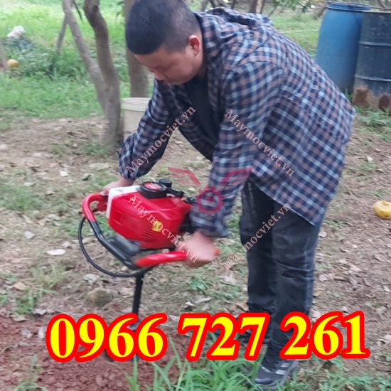 Máy đào hố đất trồng cây SUMO KD520 tại Tuyên Quang