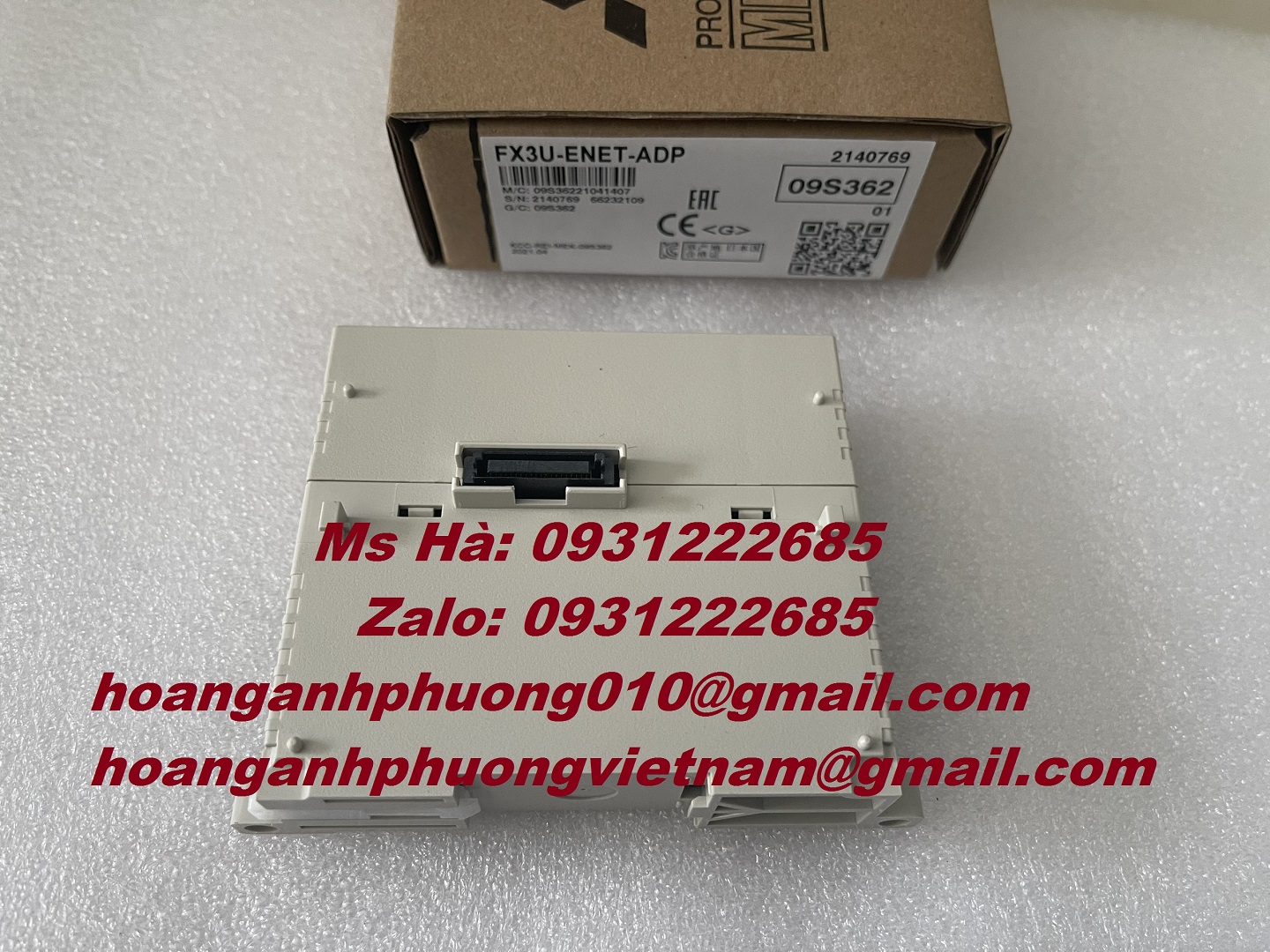 Nhập khẩu dòng mitsubishi FX3U-ENET-ADP mô đun 