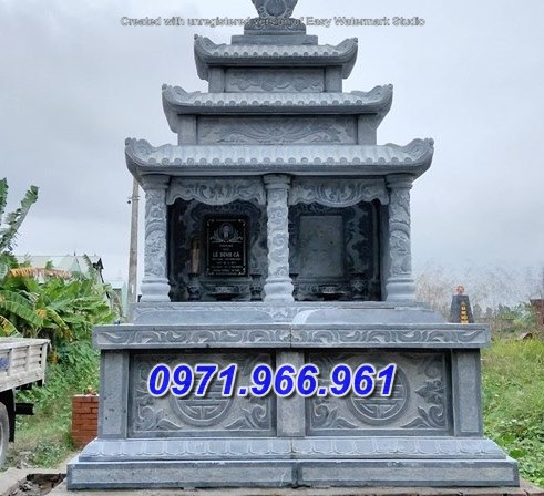 048 > mẫu mộ đôi song thân bằng đá bán khánh hòa