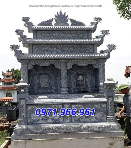 048 > mẫu mộ đôi song thân bằng đá bán khánh hòa