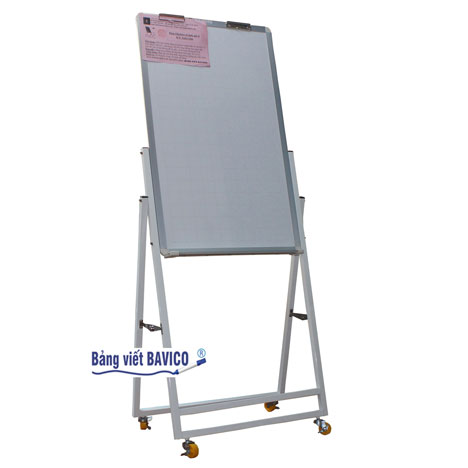 Bảng flipchart cố định mặt bảng viết bút lông Ấn Độ