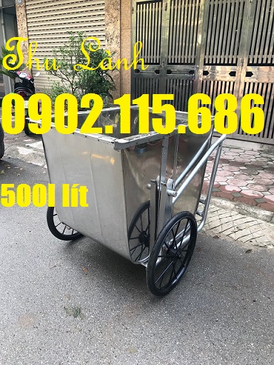 xe gom giác bằng tôn 500 lít kích thước tôn 1320x1050x1030