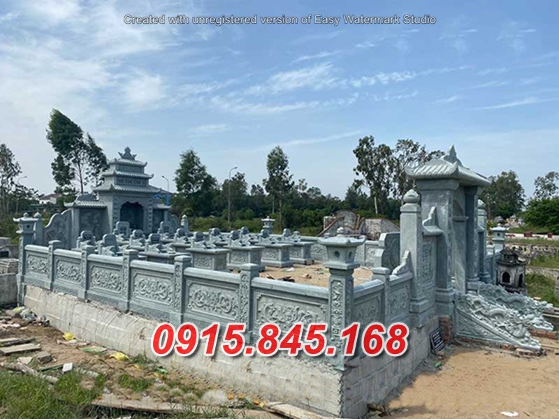 9019 nghĩa trang dòng họ bằng đá bán tại thái bình