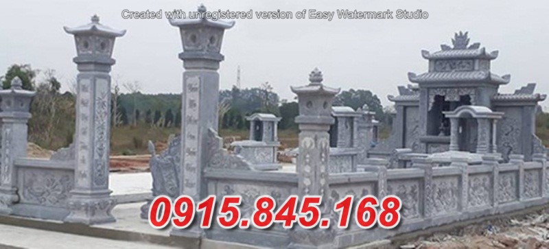 9019 nghĩa trang dòng họ bằng đá bán tại thái bình