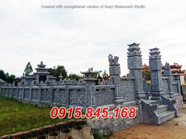 9037 lăng mộ giữ tro hài cốt bằng đá đẹp bán tại ninh bình