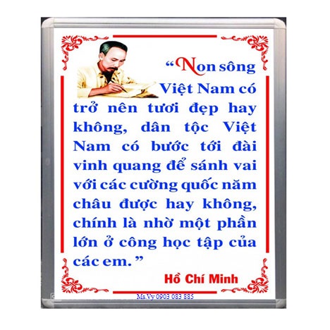 BẢNG TIÊU LỆNH - DÁN PP CÓ IN NON SÔNG VIỆT NAM