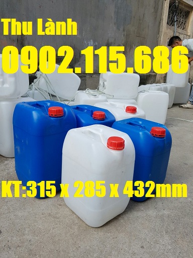 Can nhựa 30 lít Kích thước :315x285x432 mm