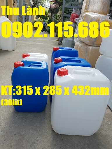 Can nhựa 30 lít Kích thước :315x285x432 mm
