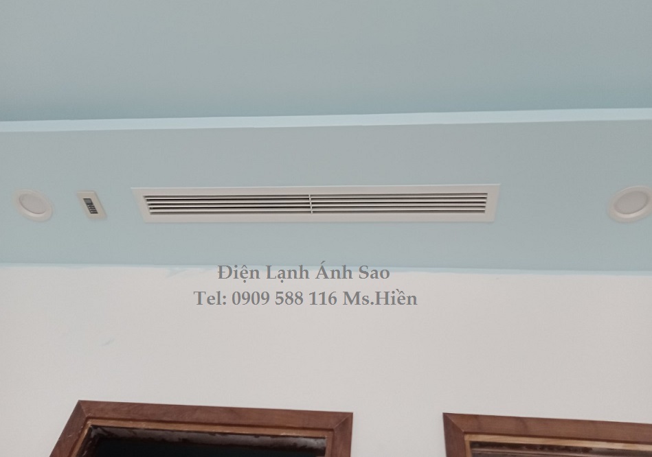 Máy lạnh giấu trần nối ống gió Mitsubishi Heavy