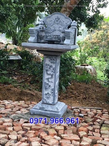 cây hương thờ thần linh đá đẹp bán hải dương + 349
