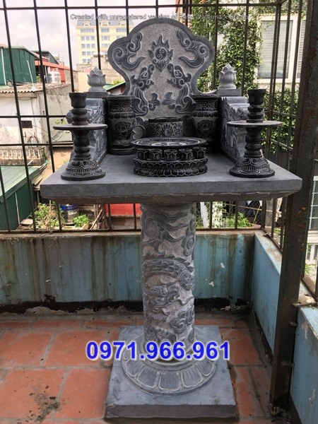 cây hương thờ thần linh đá đẹp bán hải dương + 349