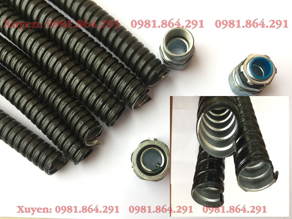 Cung cấp ống ruột gà lõi thép bọc nhựa phi 16
