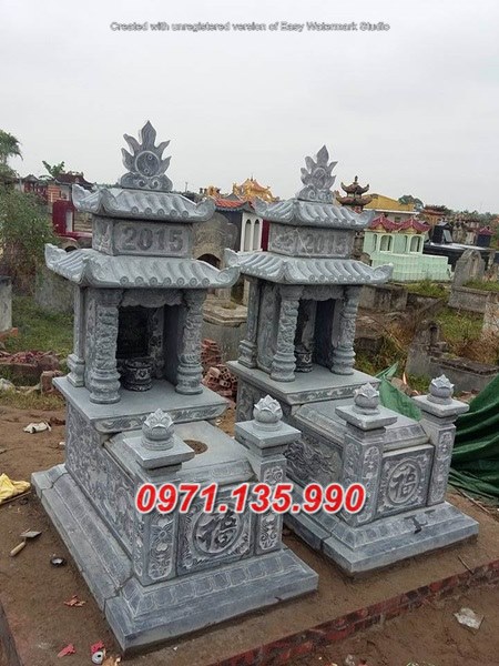 262+ mẫu mộ đá hiên đại hai mái tại tuyên quang