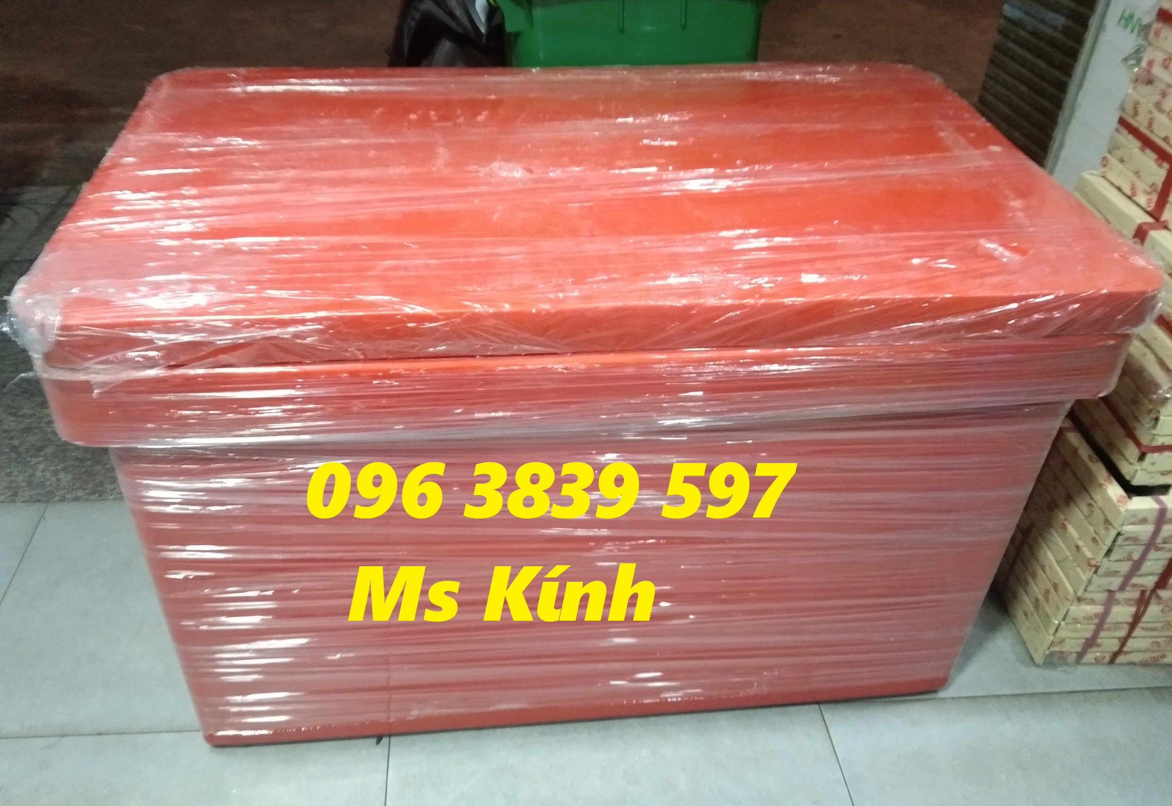 Thùng giữ lạnh, thùng đá ướp lạnh bia, hải sản - 096 3839 597 Ms Kính