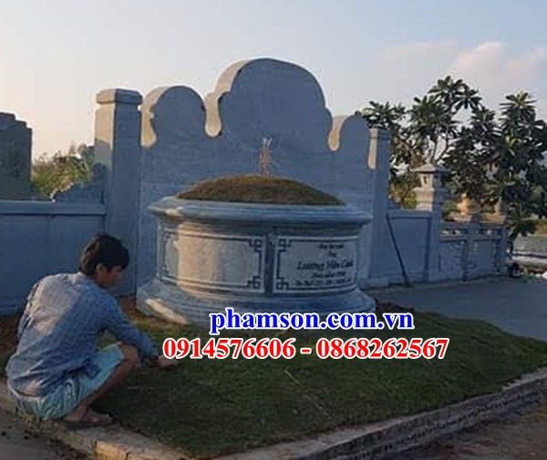 10140 mộ tròn bằng đá đẹp bán tại đồng nai