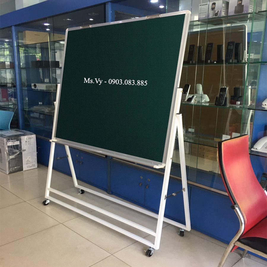 Bảng flipchart viết phấn chống lóa từ tính Hàn Quốc