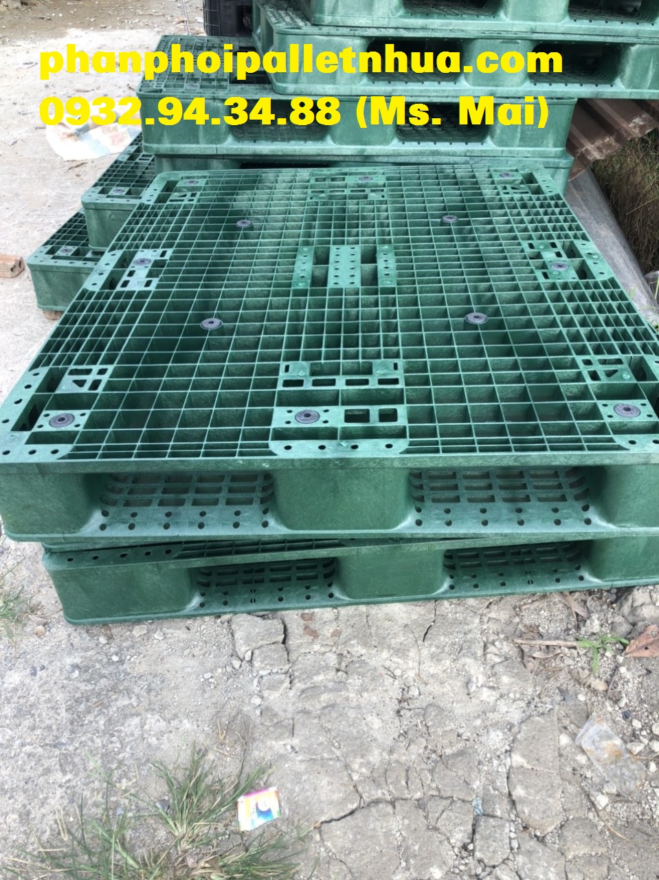 Pallet nhựa cũ tại Gia Lai  với giá siêu rẻ