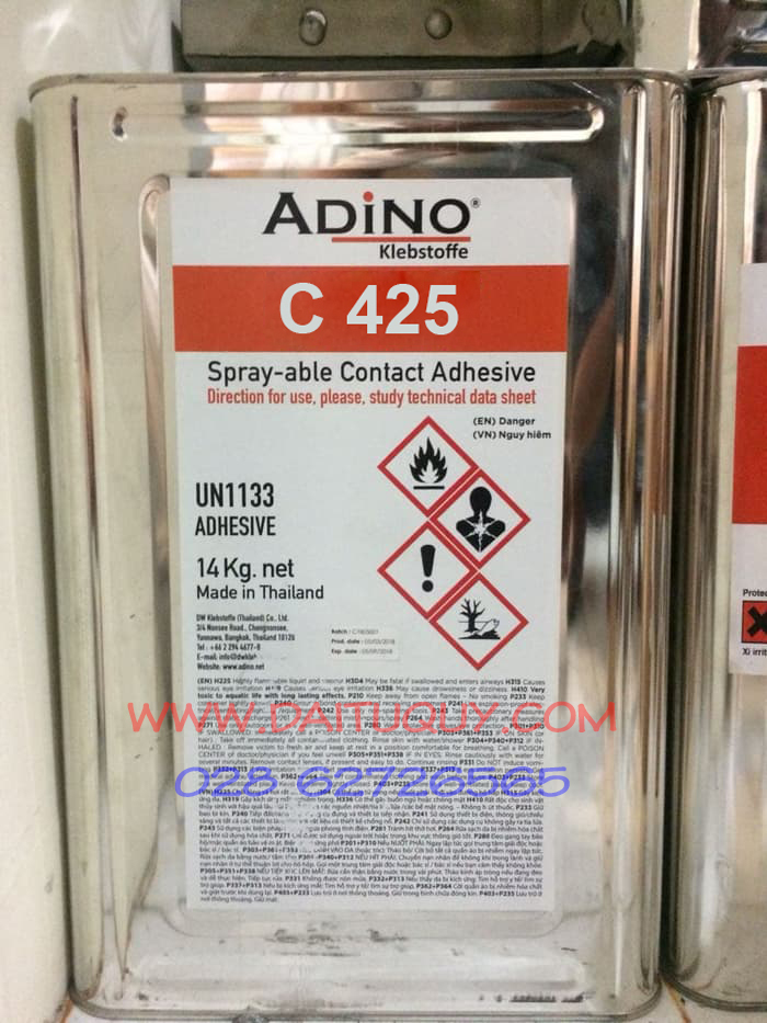 Keo phun adino chất lượng cao giá tốt tại tphcm