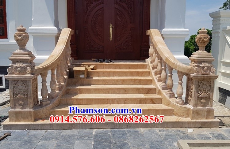 10166 lan can nhà thờ họ bằng đá đẹp kon tum