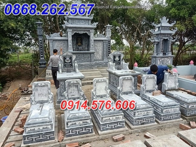 10221 mộ không mái bằng đá đẹp hiện đại đà nẵng