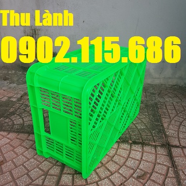 Sóng nhựa hở H215, sọt nhựa HS018, sóng nhựa hở H215