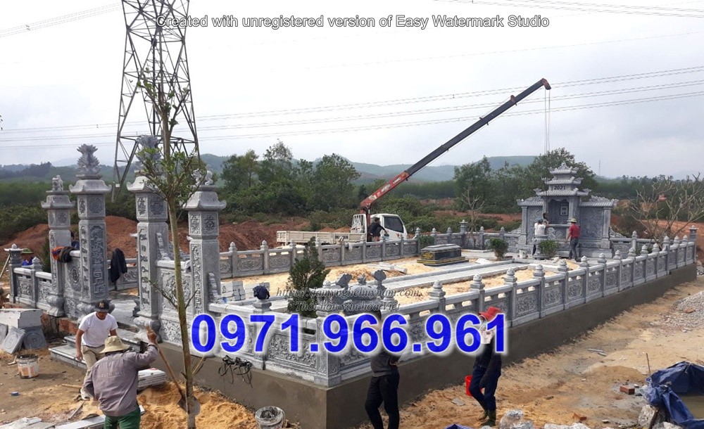 khu lăng mộ đá điêu khắc bán điện biên + 358