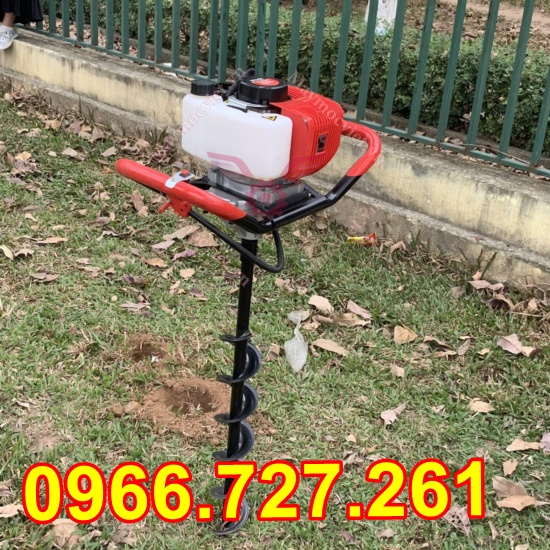 Máy khoan lỗ đất trồng cây cầm tay tiện lợi