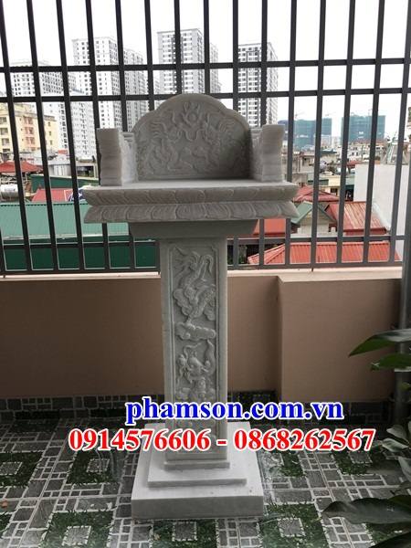10294 cây hương thờ thiên bằng đá đẹp bạc liêu