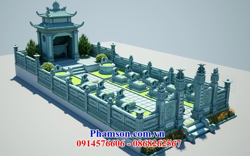 10664 nhà mồ dòng họ bằng đá bán bình dương