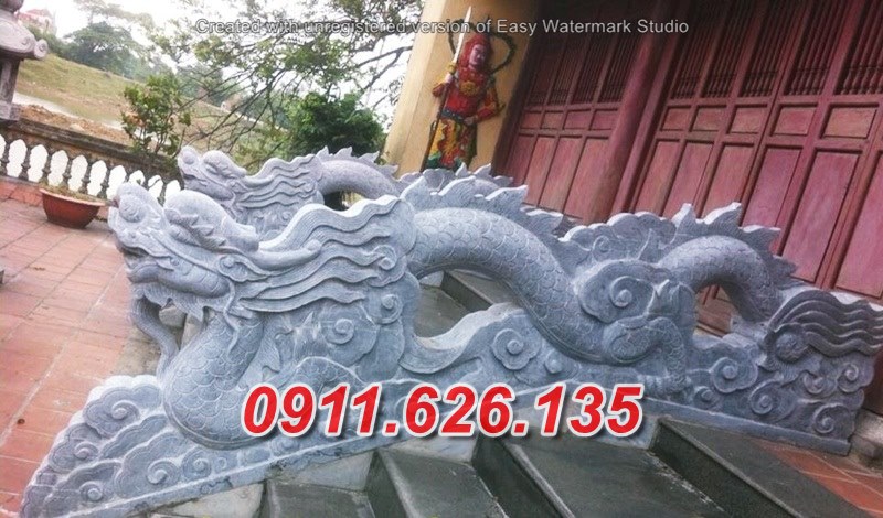 11424 Tuyên quang mẫu rồng từ đường bằng đá đẹp bán